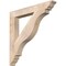 Ekena Millwork Funston Traditional Smooth Bracket, Douglas Fir, 3 1/2"W x 28"D x 28"H BKT04X28X28FST01SDF - alternate 1